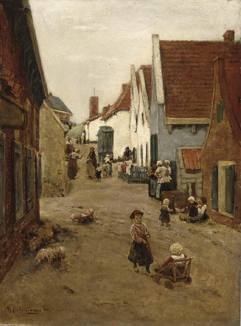 Via Zandvoort del villaggio olandese 1